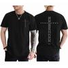 Proverbs 356 TShirt Summer Mens Christian Cross Graphic Tee Minimalist Faith Streetwear Short Sleeve Casual Top