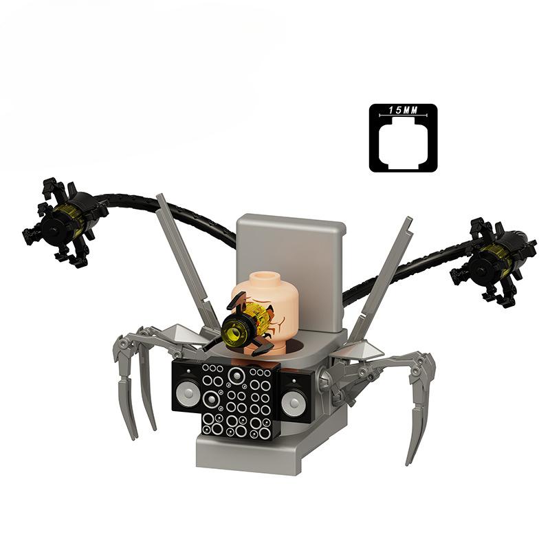 

MOCЖенский Звукорежиссер Кирпичики Мини Экшн Фигурки Строительные Блоки Игрушки Детская Идея Подарки на День Рождения