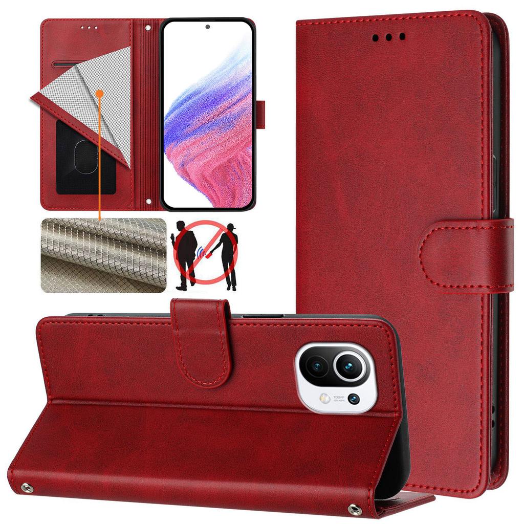 Luxury Magnetic Flip Leather Wallet Case For Xiaomi 11 Ultra 11 Pro 11T 11X 11i 10T Shockproof Kickstand Card Slot Cover