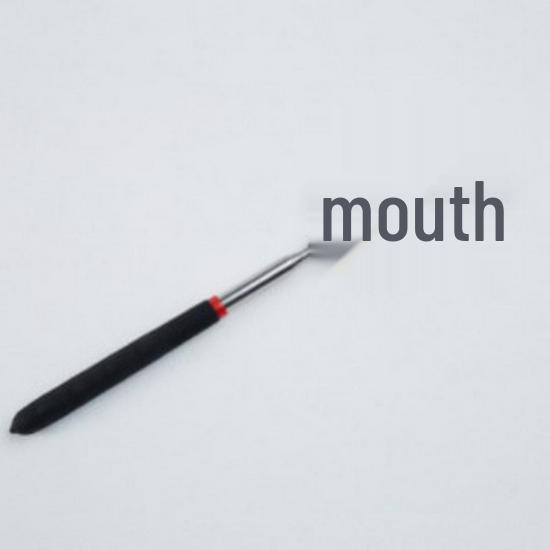 Universal Telescopic Undercarriage Inspection Mirror with Light for Car Repair