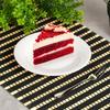 White Glass Dessert Plates 18 Cm 6 Pcs.