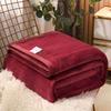 Modern Solid Color Throw Blanket Comfy and Cozy Lightweight Super Soft Blanket for Home Couch Sofa Bed Bedspread Travel Camping
