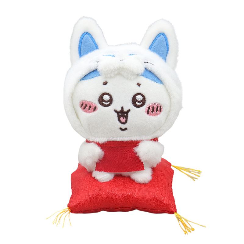 

Japanese Cute Style Plushie Soft Pp Cotton Inari Inspired Cartoon Doll Animal Lucky Fox Xiaoba