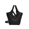 Large-capacity Hand-carried Bucket Bag Women's New Casual and Fashionable Work Commuter Shoulder Messenger Bag