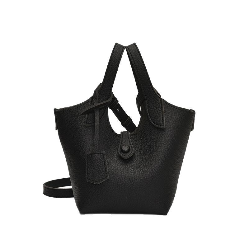 Large-capacity Hand-carried Bucket Bag Women's New Casual and Fashionable Work Commuter Shoulder Messenger Bag
