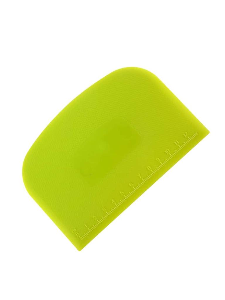 1 PC plastic kneading scraper, cutting surface and powder scraper, large baking tool, multifunctional scraper, kitchen cutting g