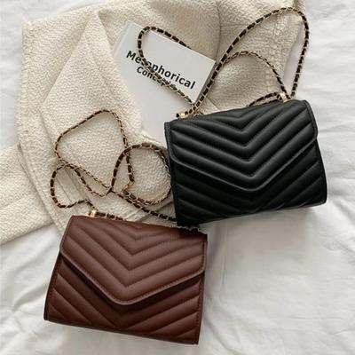 Retro Crossbody Bag  Unique Shoulder Bag  Elegant Small Square Bag