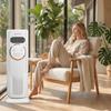 Cool and Warm Air Fan FourSeason Column with Remote Control Oscillating Appliance for Light