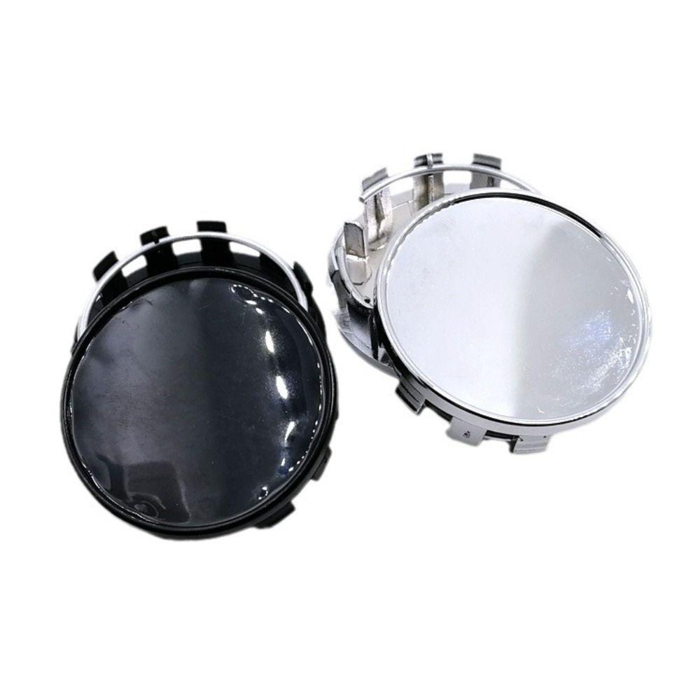 4Pcs Universal Rim Hub Caps Dust-proof Wheel Badge Covers Protective Wheel Center Caps  Cars