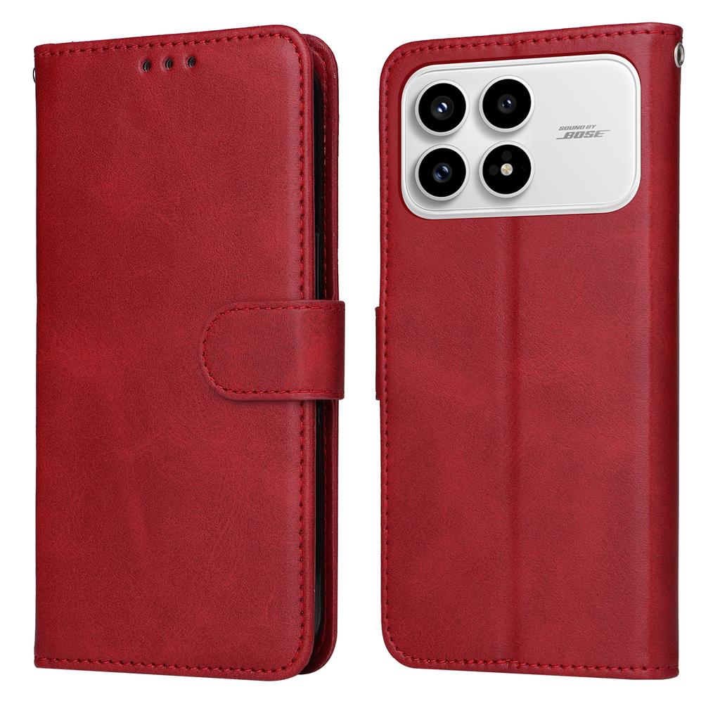 For Xiaomi Redmi K90 5G/Poco F8 Pro Case Wallet PU Leather Folio Flip Phone Cover