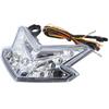 Motorcycle LED Tail Light Lamp Brake Turn Signal Taillight for    800 2013 2014 (Black)