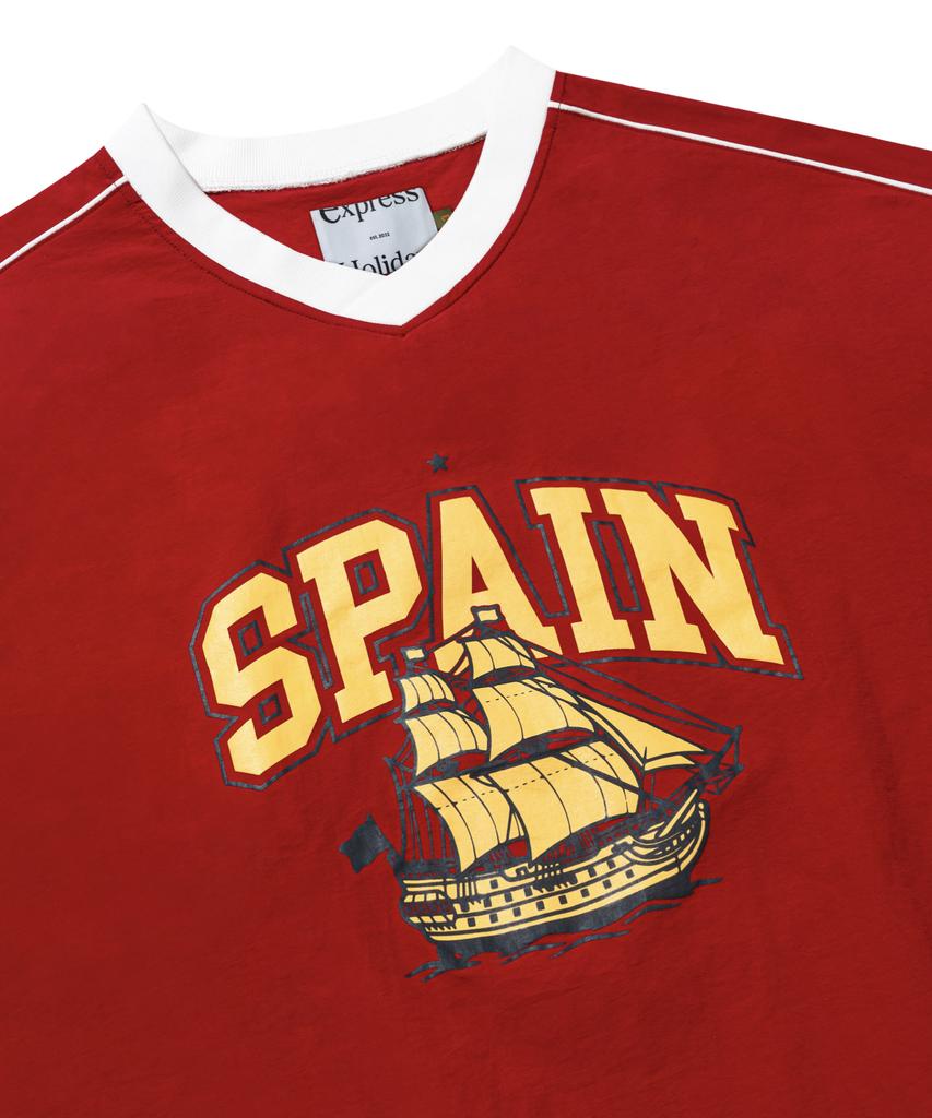 EXPRESSHOLIDAY Authentic Nylon Half T-Shirt_Spain