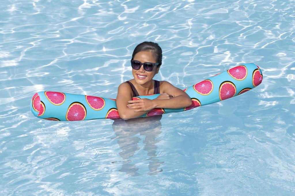 Bestway Rangs 152 x 15cm Splash Style Fabric Noodle Foam Stick with Fruit Pattern Perfect for the and Water Play - Beach, Pool, (43734)
