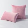 1pc Thick Soft Velvet Pillowcase Decorative Throw Pillow Cover 30x50 45x45 50x50 Room Decor Cushion Cover Pillow Case Beige Pink