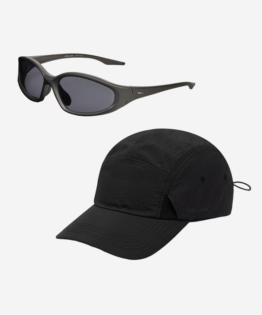 NODE LABS [Set] Dev:3 Sunglasses Cut Ball Cap & Dev:10 Sunglasses 01