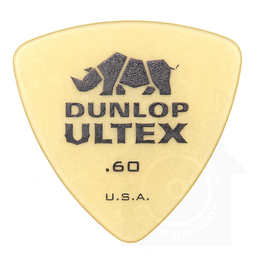 Jim Dunlop Ultex Triangle Picks with Ultex Triangle Picks and Musent Custom Players Picks (36-Pack) 0.60mm 426B060-ULT-36P