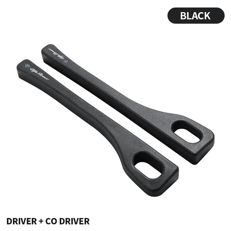 YRVR6 1/2Pcs Car Seat Seam Plug Seat Card Seam Leak-proof Strip For Alfa Romeo 156 159 147 4C 8C 166 Giulia Giulietta Mito Stelvio