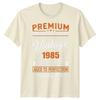 Vintage 1985 Original Parts Mostly 41st Birthday Unisexs TShirt Unisexs Graphic Tee
