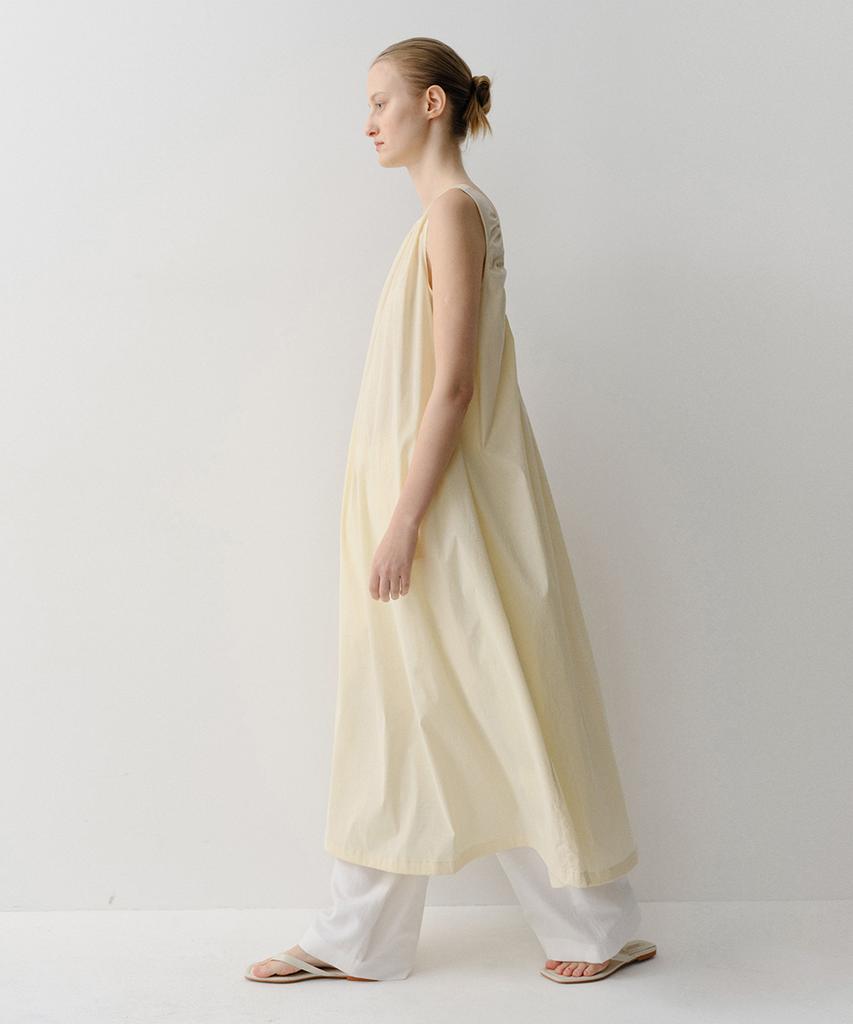 Ia Thea Shirring Maxi Dress (Yellow)