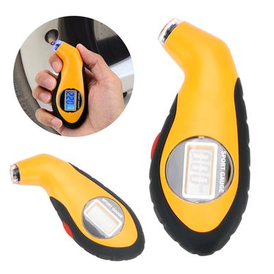 For Auto Car Motorcycle Tyre Air Pressure Gauge Meter Car Tire Manometer Barometers Tester Tool Electronic Digital LCD