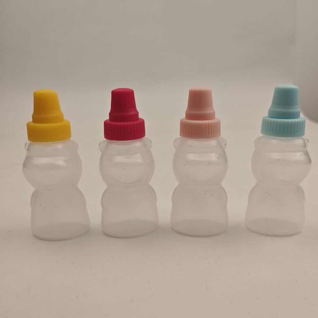 Portable Mini Squeeze Bottle for Tomato Salad Dressing and Honey Dispenser