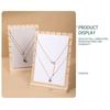 PU Jewelry Display Stand Wood Bangle Storage Rack New Earrings Shelf  Jewelry
