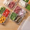 Sealed Kitchen Accessories Refrigerator Organizer Vegetable Case Storage Box Crisper Meat Container