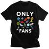 Men Only Fans Funny Meme T Shirt Summer Short Sleeve 100 Cotton Sarcastic Humor Colthing Casual Creative Graphics Tee Tops