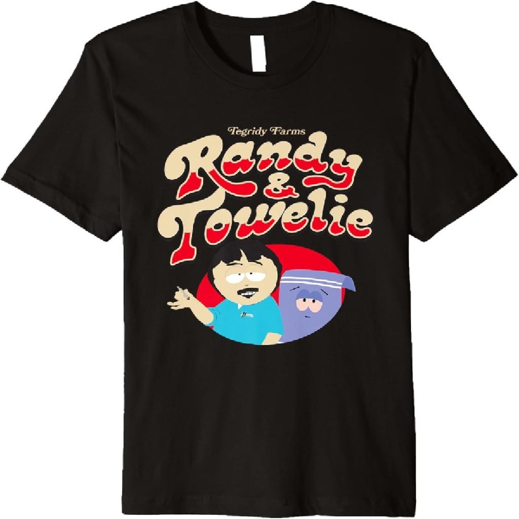 South Park Tegridy Farms Randy & Towelie Say Hi Premium T-Shirt
