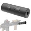 Ryohin Buhin 14mm Right-Handed/Clockwise Compatible Short Suppressor with NOVESKE Stamp, Compatible with 108mm Handguns and Pistols