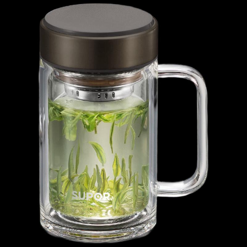 Supor Double-Layer 316L Stainless Steel Tea Water Cup