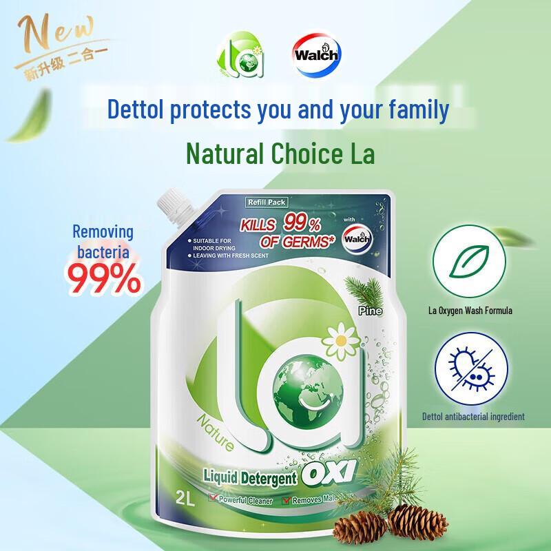 Walch La Oxygen Wash Laundry Detergent Refill