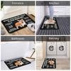 Custom Pembroke Welsh Corgi Dog Doormat Anti-Slip Entrance Kitchen Bathroom Door Floor Mat Bedroom Balcony Carpet Rug