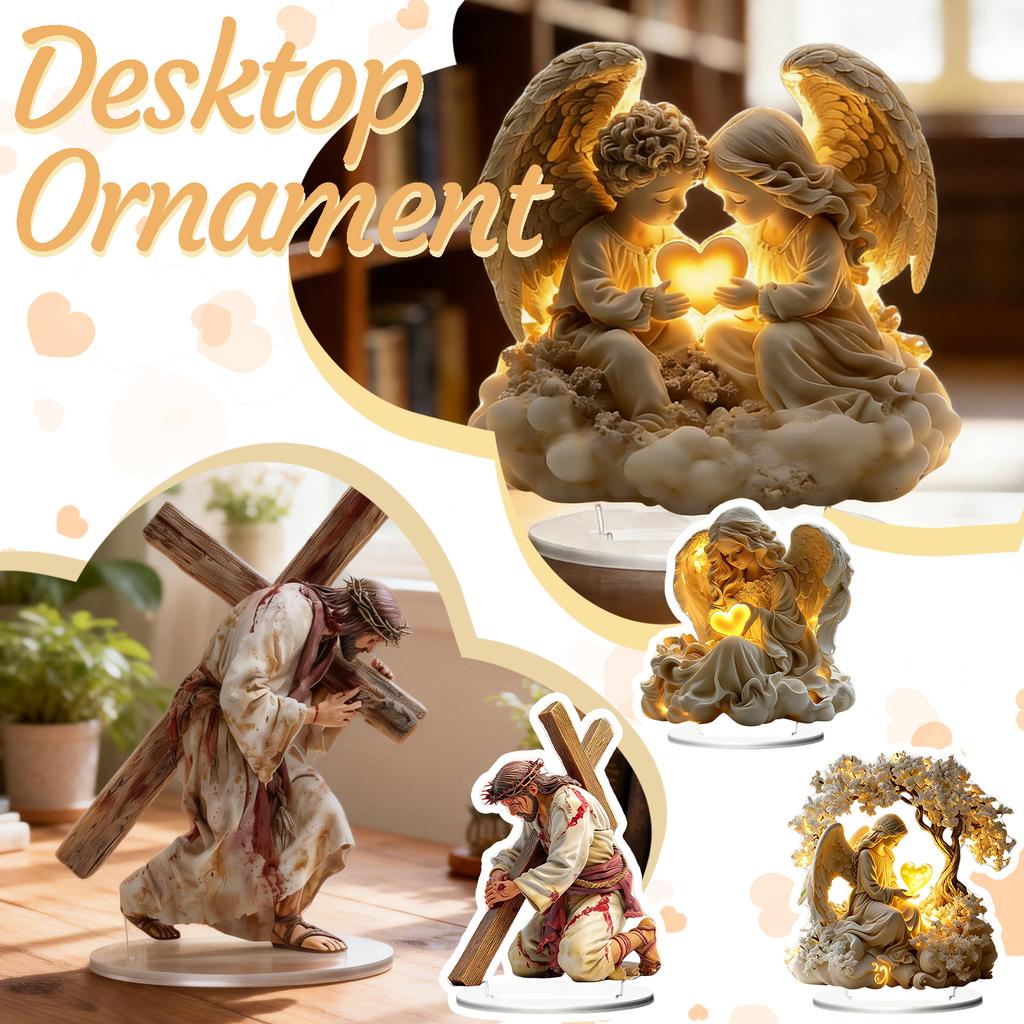 Ostern Acryl Display Ständer Gästdekoration Wohnzimmer Ornamente Schreibtisch Handarbeiten Display Ständer