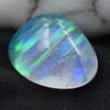 Lab-Created Opal Loose Gemstone 12.95 ct Multi-Color Fancy Shape October Birthday Birthstone