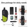 Bike Top Tube Bag Reflective Lightweight Portable Cycling Road Mountain Bicycle Front Frame Accessories Tools Cellphone Storage Pouch