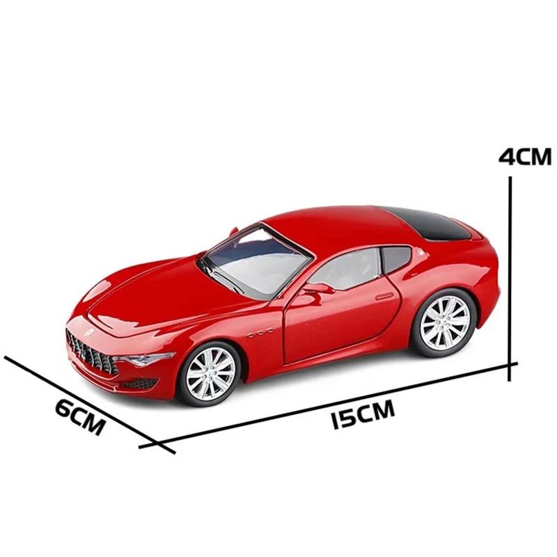 

1/32 Maserati Alfieri Concept Car Alloy Sports Car Model Diecasts Metal Car Toys Vehicles Sound Light Simulation Kids Gift красный