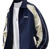 JEEP Men's Spring Autumn Lapel Color-block Jacket