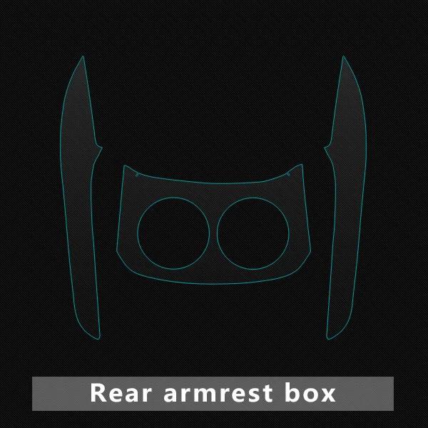 For Mercedes Benz S Class Maybach S400 2013-2017 Center Console Dashboard Gear Shift Door Panel TPU Protective Film Sticker