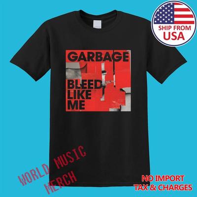 Garbage Bleed Like Me Men's Black Size S-5XL