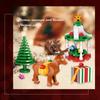 Christmas Small ParticleDiy Assembly Christmas Gift Building Block BlindBox