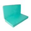 gymnastic mat Gamma 150x100x5 trzyczęściowy - green/yellow