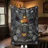 Jack Daniel's Tennessee Whiskey Plush Blanket Soft Comfortable All Seasons blanket Sofa Office Naps blanket Outdoor Travel throw Perfect Gift