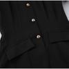 All-match Suit Blouse Skirt Suit Ladies Fashion Black Short Skirt Suit Slim Daily Commuter Clothes