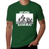 Seven Samurai - 7 Samurai T-Shirt anime vintage clothes heavyweight t shirts for men