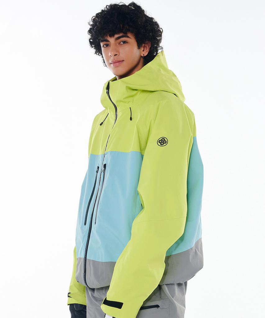 Doll Outerwear 2425 Bonita Board Jacket Lime Unisex