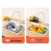 Retractable Stainless Steel Over-Sink Dish Drying Rack