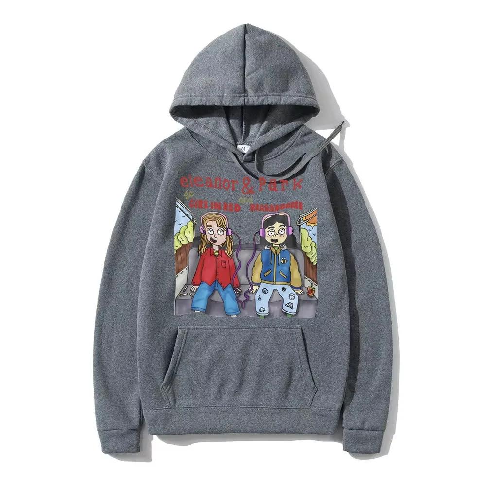 2025 Men's Autumn and Winter New Cartoon Circus Print Adult Sweatshirts for Men and Women Long Sleeve Outdoor Casual Fashion