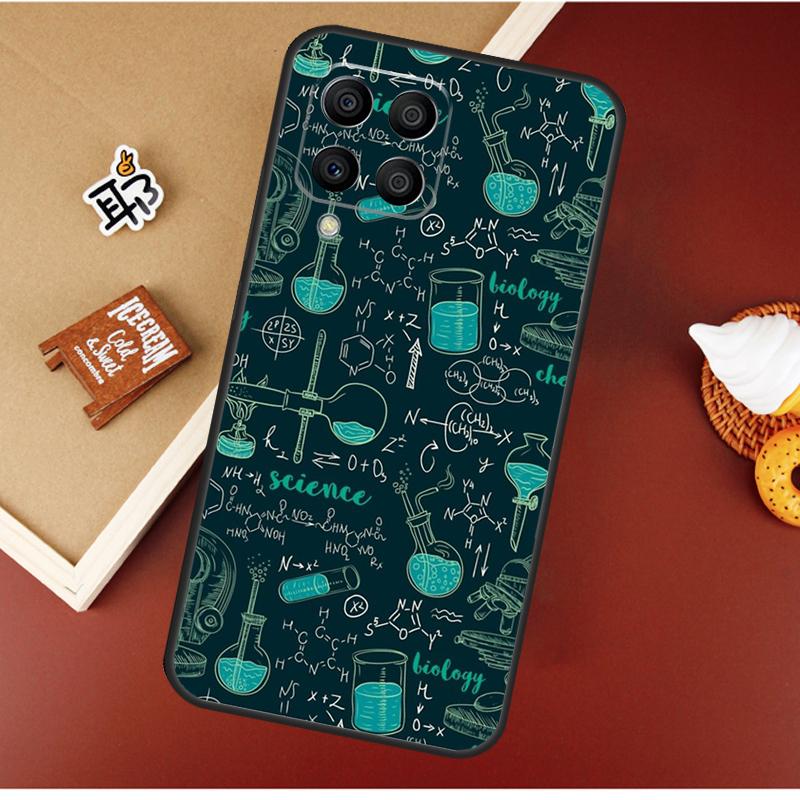 Vintage Chemistry Laboratory Case For Samsung Galaxy M16 M36 M56 M06 M52 M32 M12 M54 M34 M14 M35 M55 M15 M11 M31 M13 M53