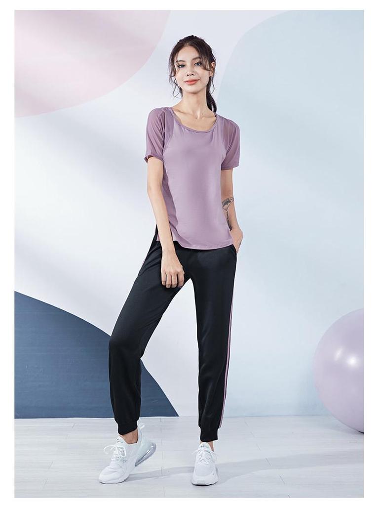 Plus Size Loose-Fit Yoga Set - Breathable, Quick-Dry Sportswear for Running and Fitness